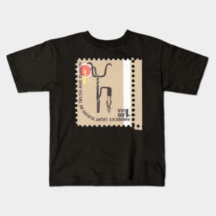 CIA INVERT STAMP Kids T-Shirt